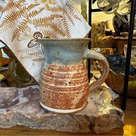 Vintage handcrafted mug snorkeling ugly face mug - Picture 3 of 7